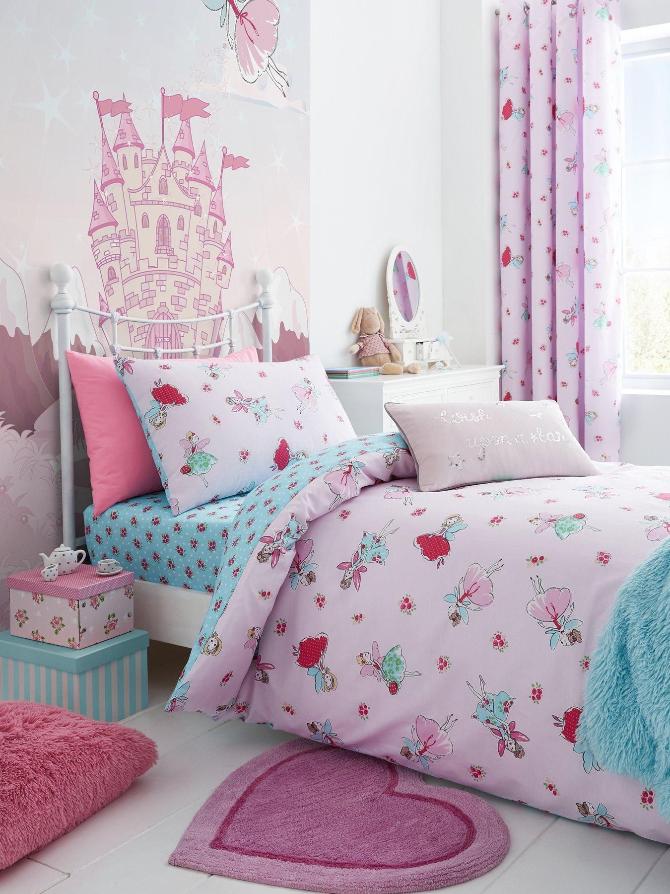 CASES  pink flowers 60x120 70x140 8 pc cot /cot bed bedding sets PILLOW BUMPER 