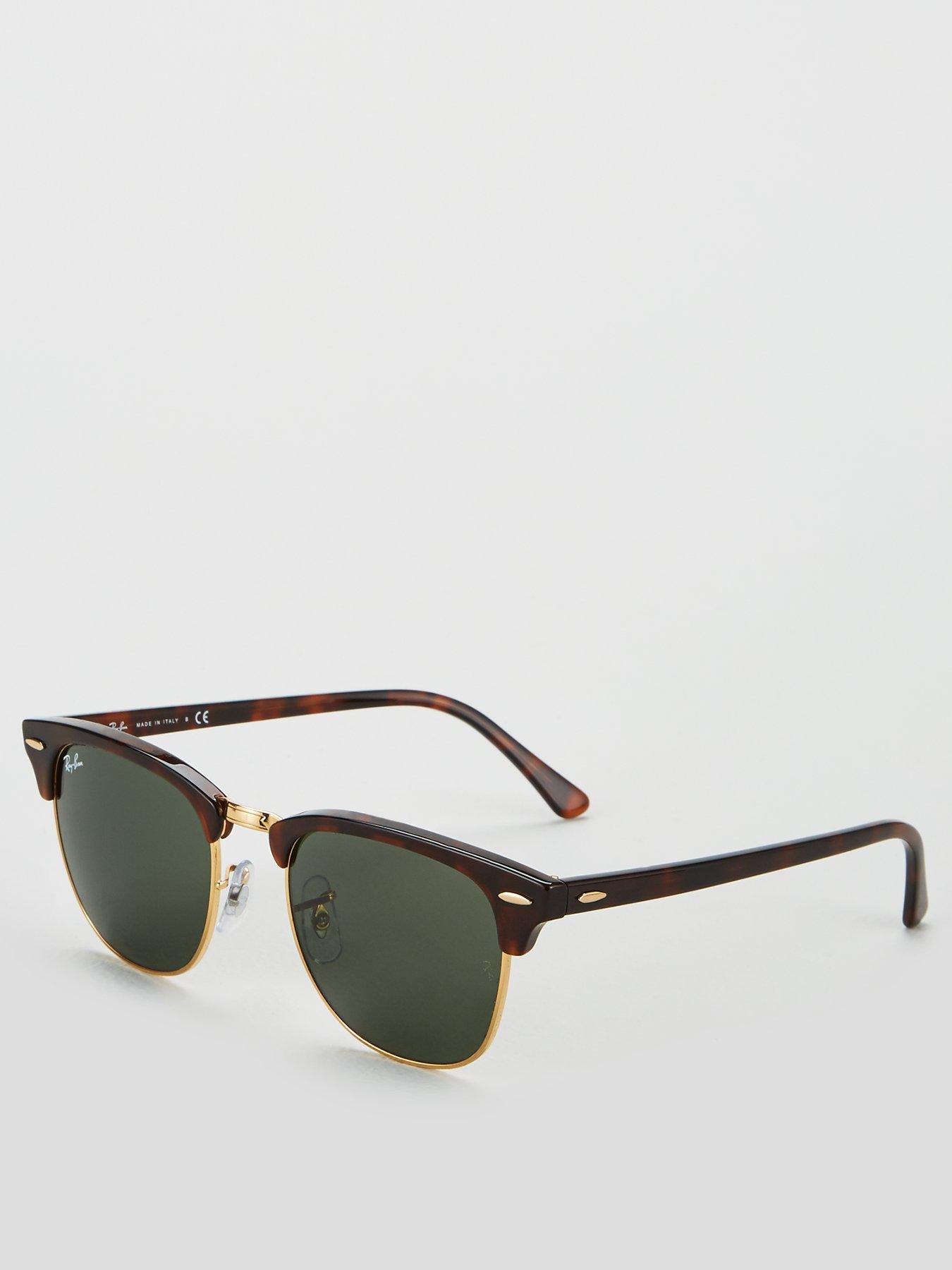 Ray-Ban Ray-Ban Clubmaster 0RB3016 Sunglasses - Brown