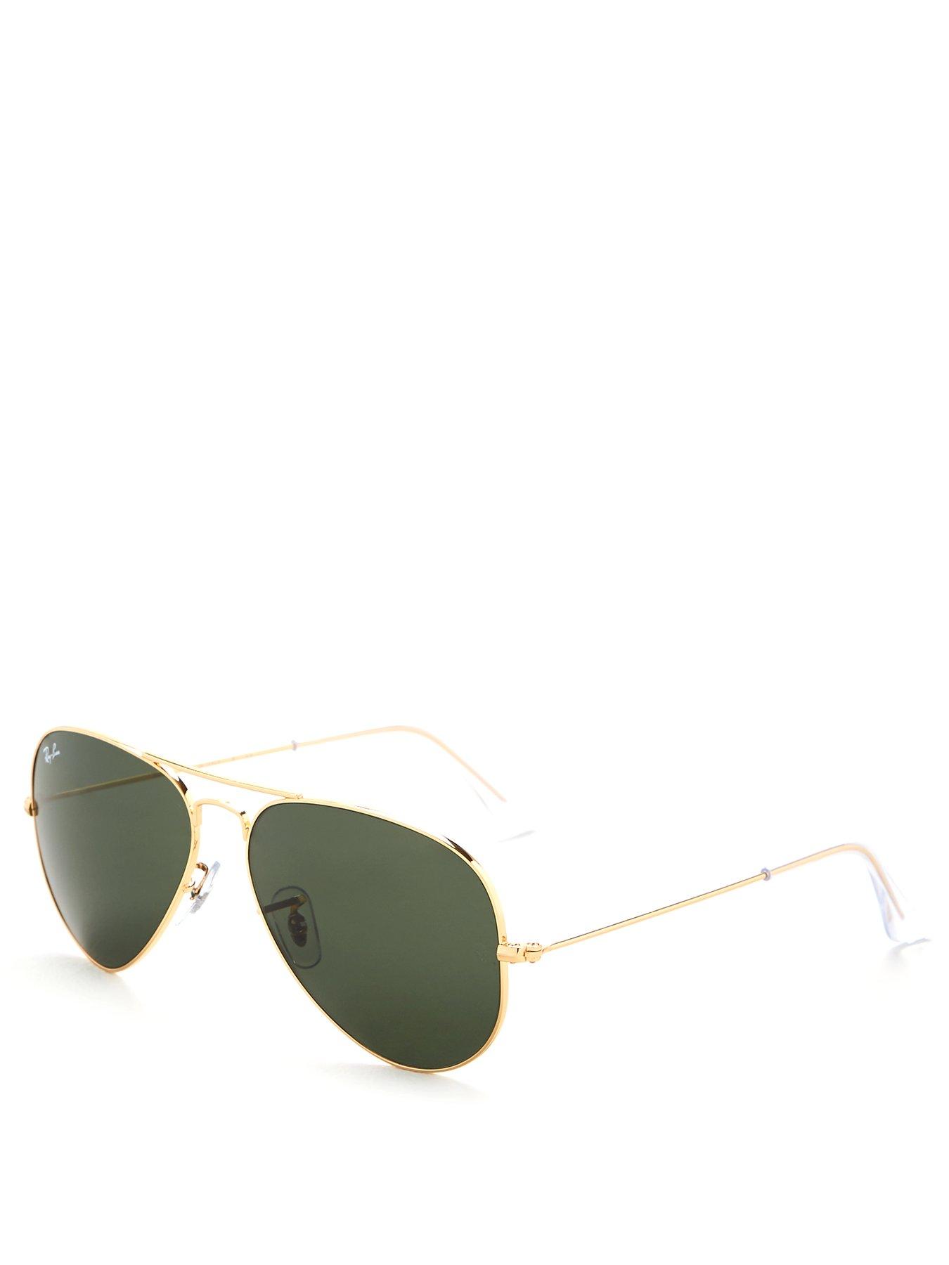 Image 1 of 4 of Ray-Ban Ray-Ban Aviator 0RB3025 Sunglasses - Gold