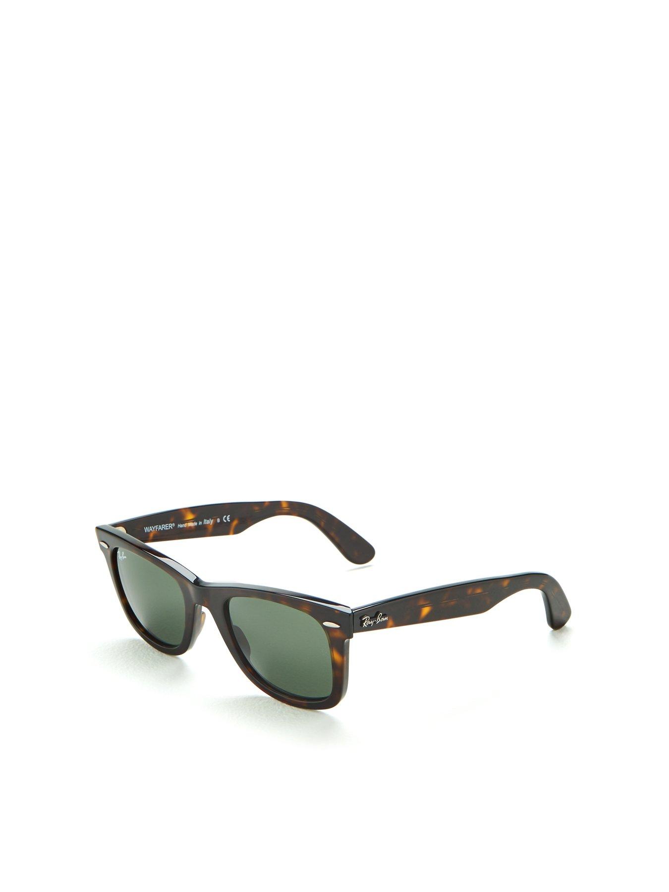 Image 1 of 4 of Ray-Ban Ray-Ban Wayfarer 0RB2140 Sunglasses - Brown