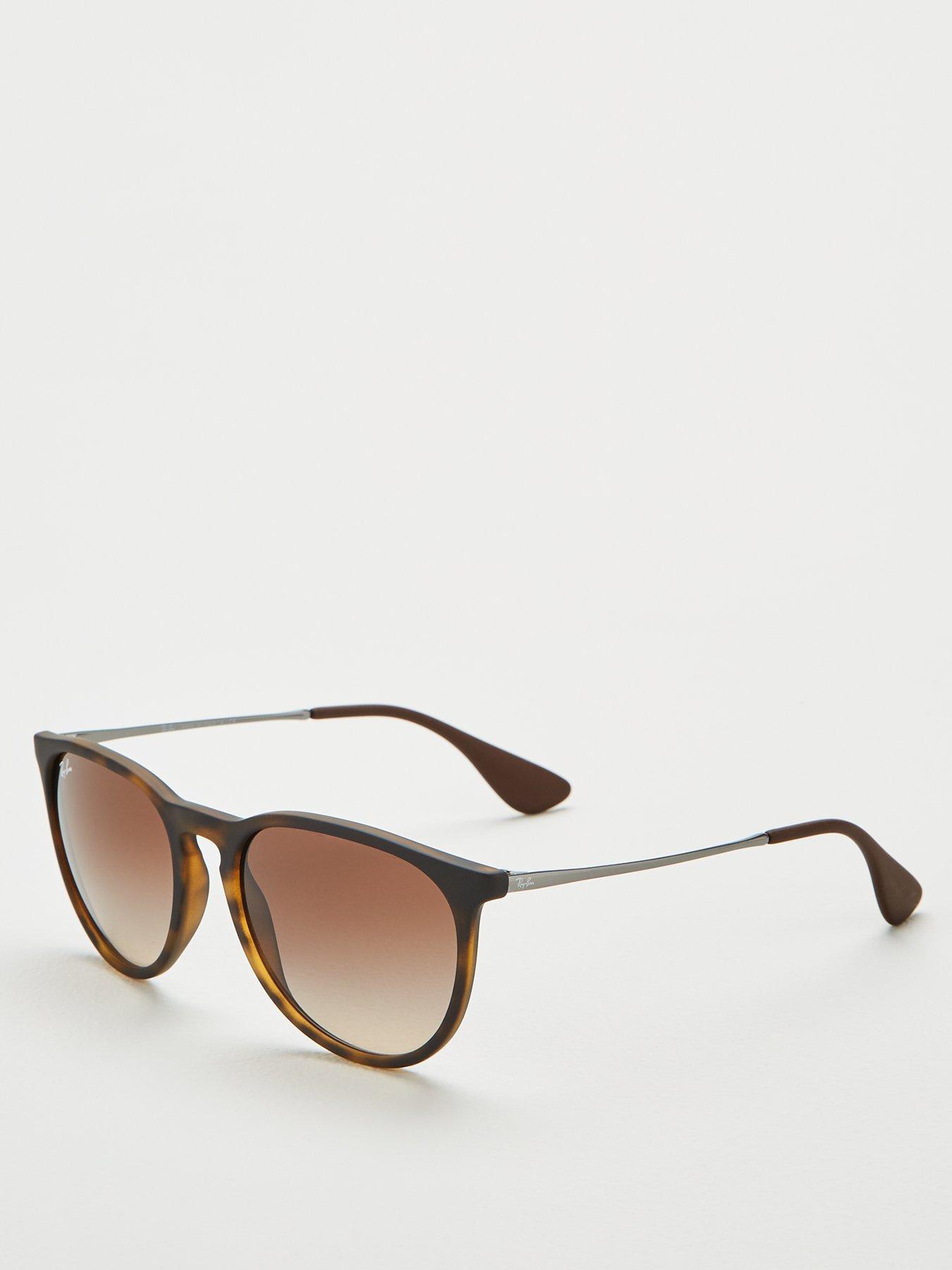 Image 1 of 4 of Ray-Ban Rayban Erika 0RB4171 Sunglasses - Brown