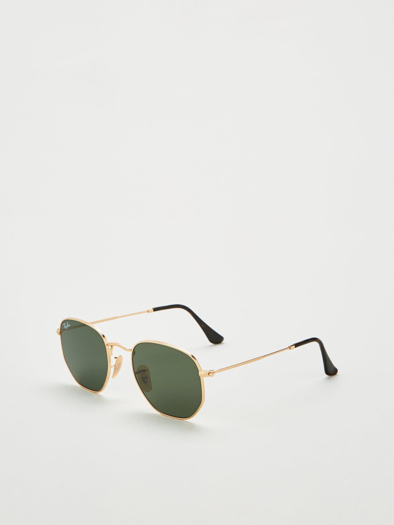 ray-ban-ray-ban-hexagonal-0rb3548n-sunglasses-gold