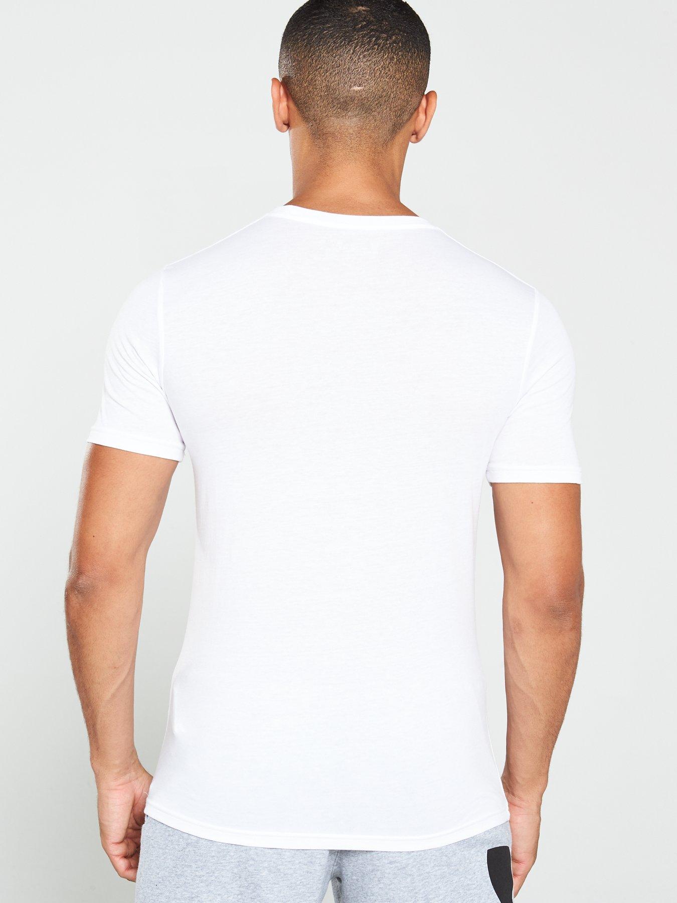 Image 2 of 4 of UNDER ARMOUR Gl Foundation Short Sleeve T-Shirt - White