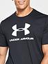 under-armour-trainingnbspsportstyle-logo-short-sleeve-t-shirt-blackwhiteoutfit