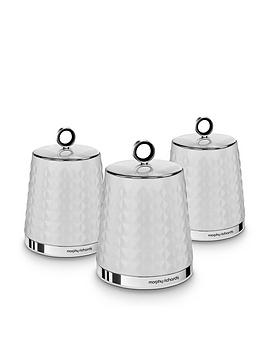 morphy-richards-dimensions-set-of-three-storage-canisters-ndash-white