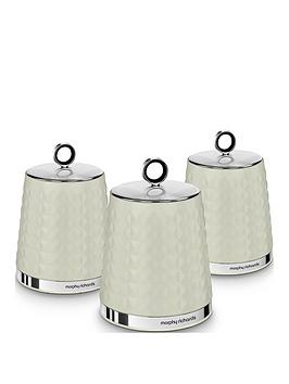 morphy-richards-dimensions-set-of-three-storage-canisters-ndash-ivory-cream