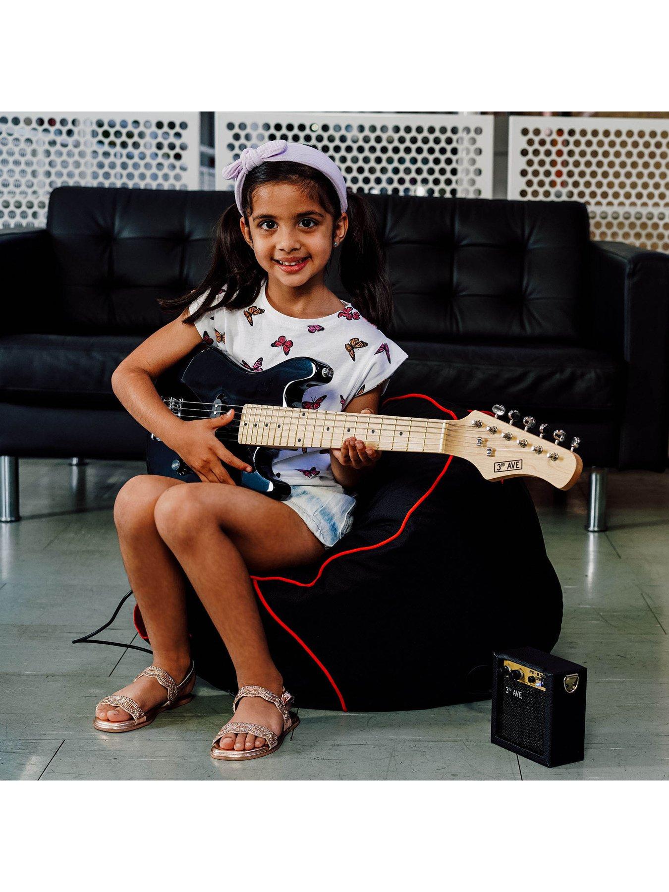Image 5 of 6 of 3rd Avenue Junior Electric Guitar Pack - Black with Free Online Music Lessons