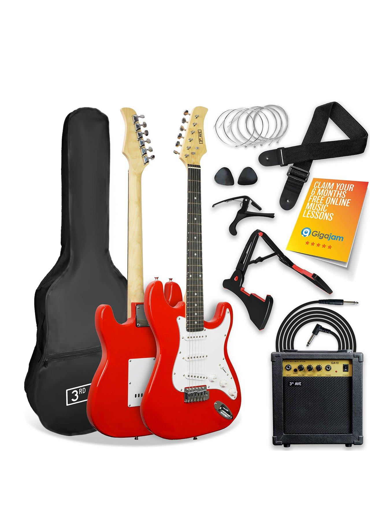 rocket-rocket-full-size-electric-guitar-pack-in-red-with-free-online-music-lessons