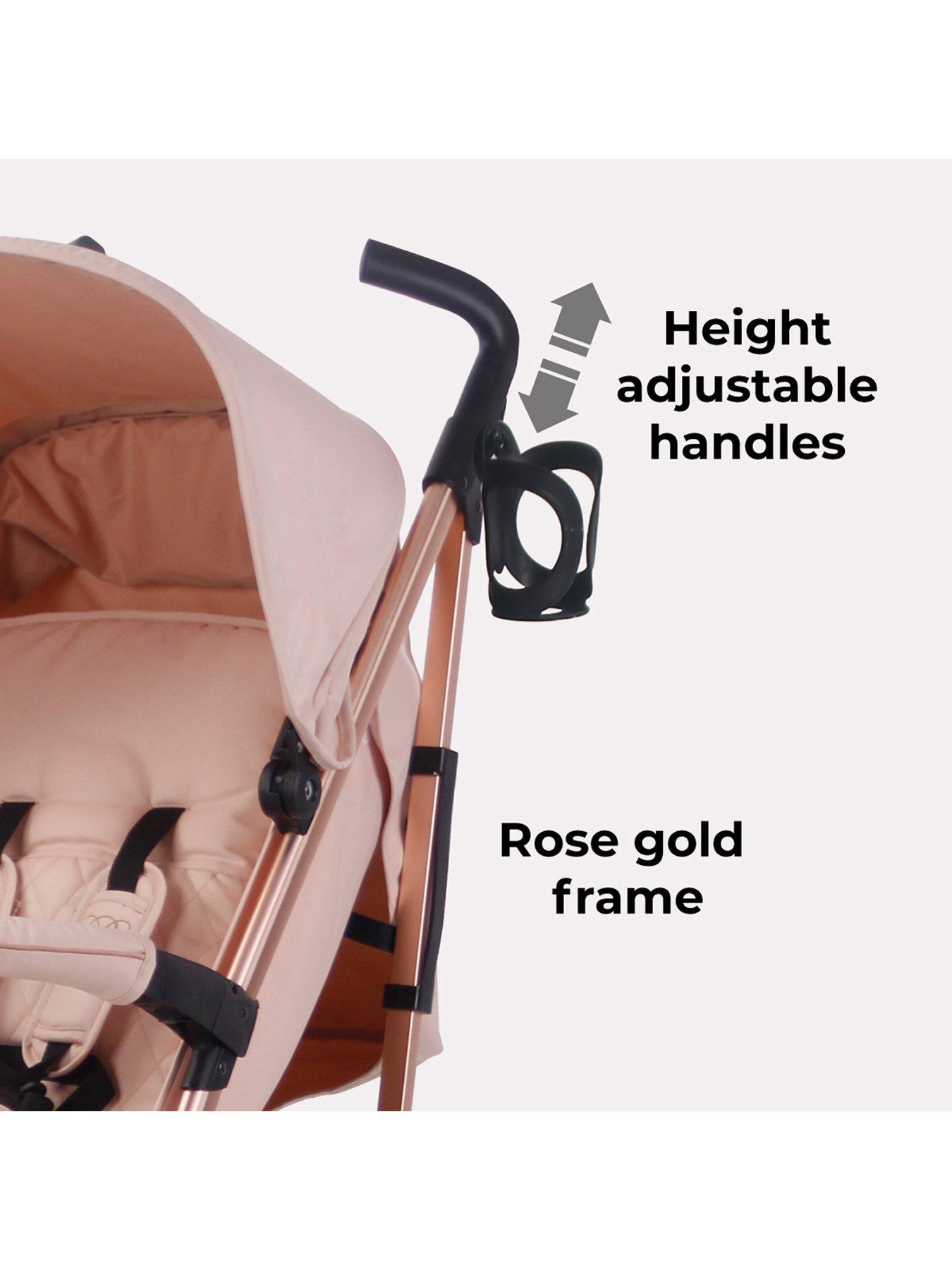 Image 5 of 7 of My Babiie MB51 Plus Stroller - Rose Gold Blush