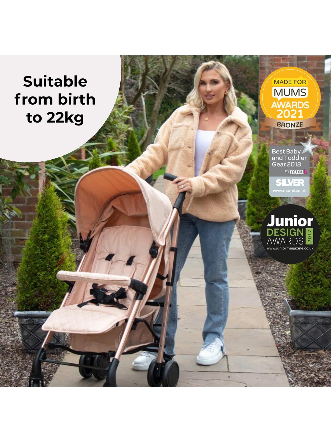 Image 6 of 7 of My Babiie MB51 Plus Stroller - Rose Gold Blush