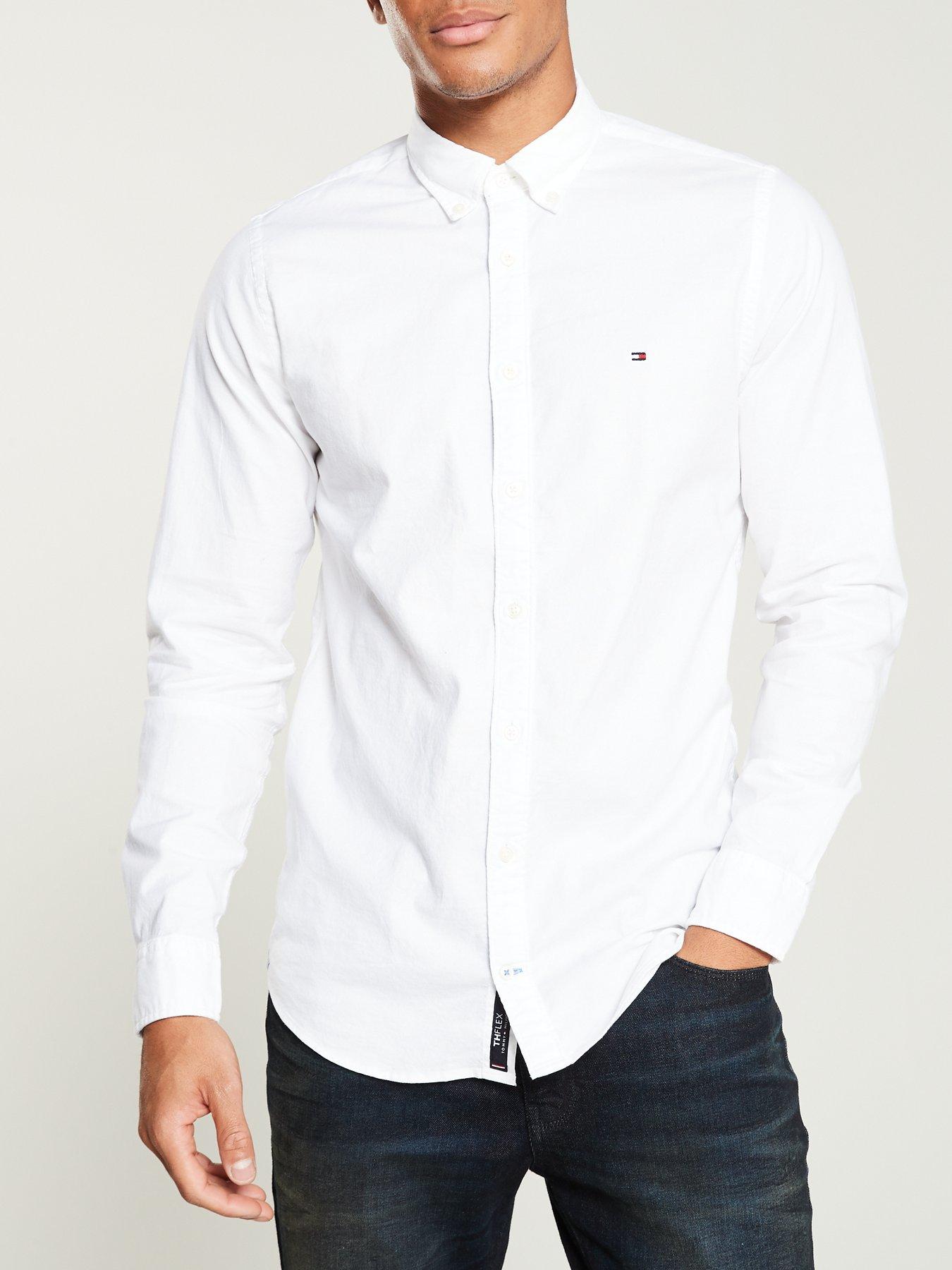 Tommy Hilfiger Monica Relaxed Shirt Ls White - Clothing Shirts