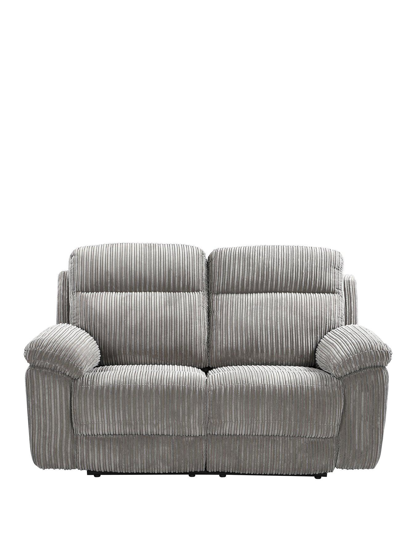 Very Home Baron Fabric 2 Seater Manual Recliner Sofa