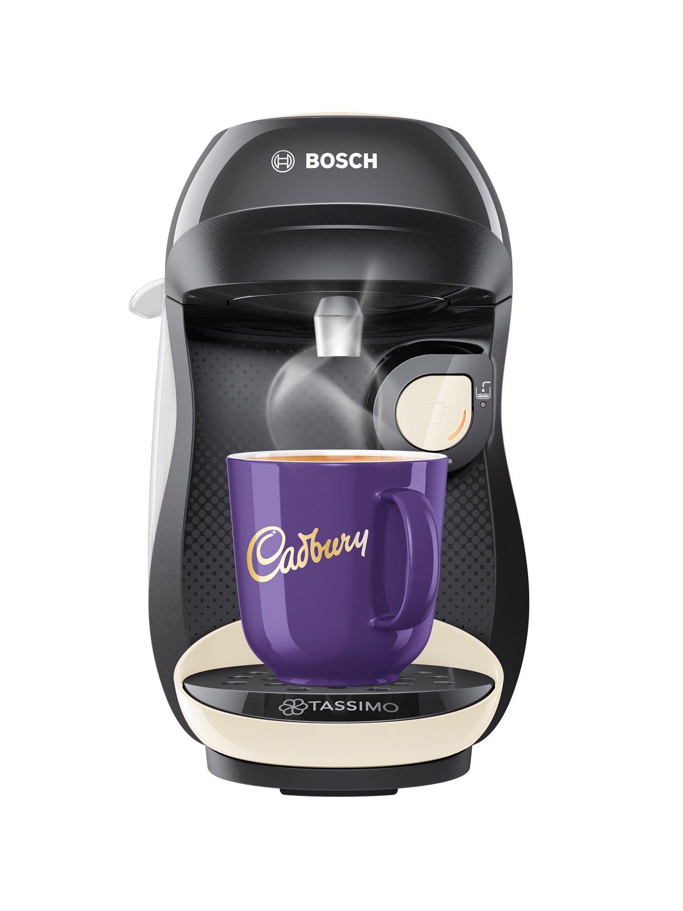 Image 3 of 5 of Tassimo Tassimo By Bosch, Happy TAS1007GB Pod Coffee Machine - Cream