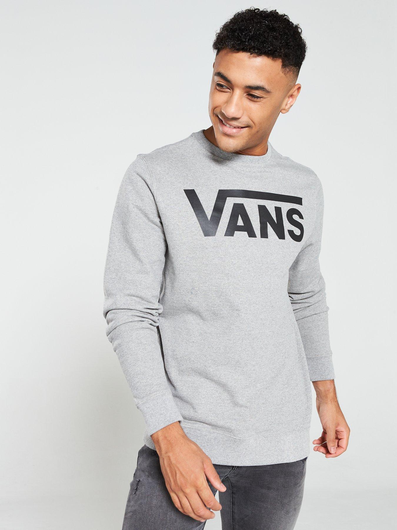 Vans deals sweatshirt grey