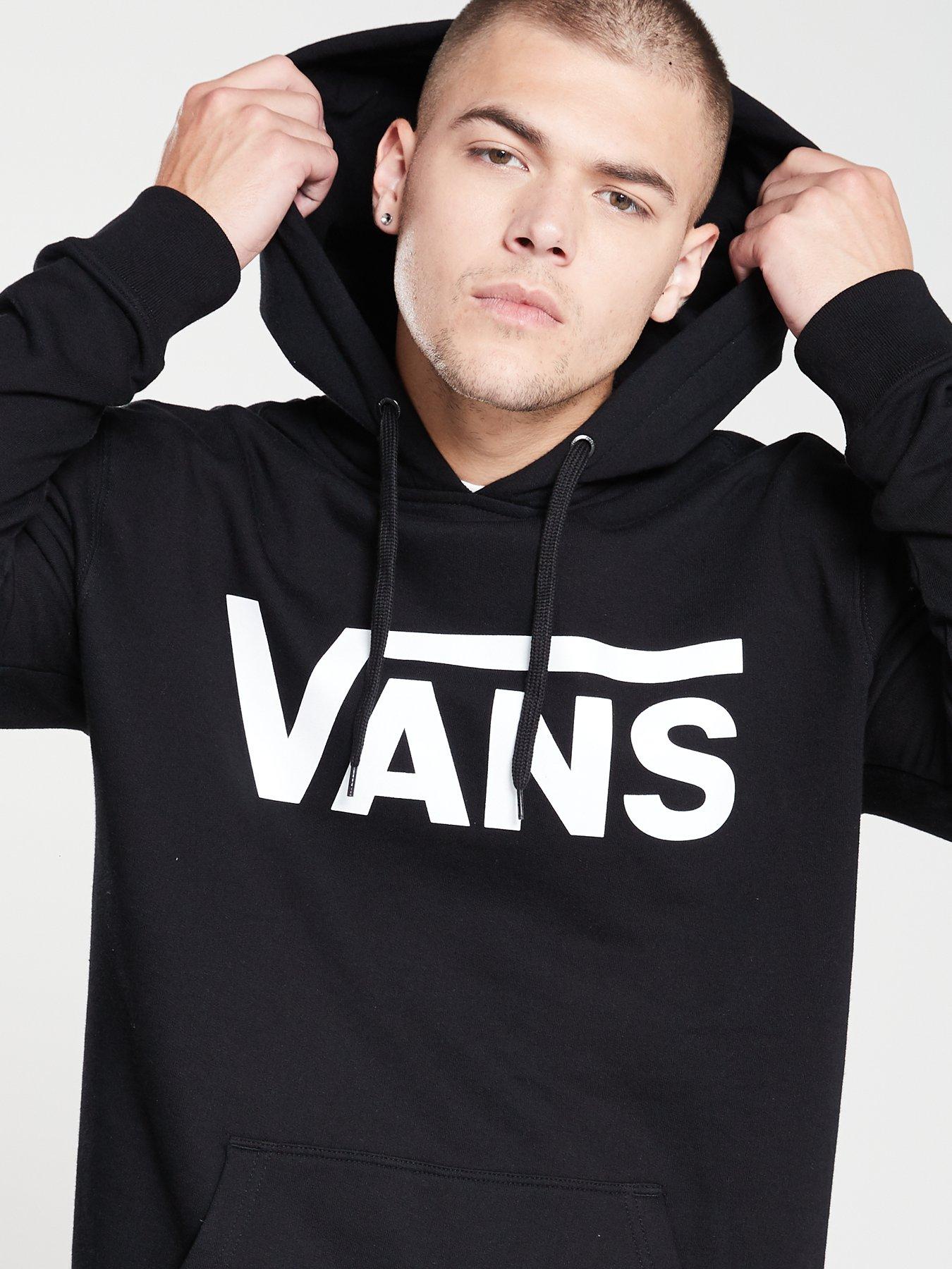 Vans classic hoodie clearance black