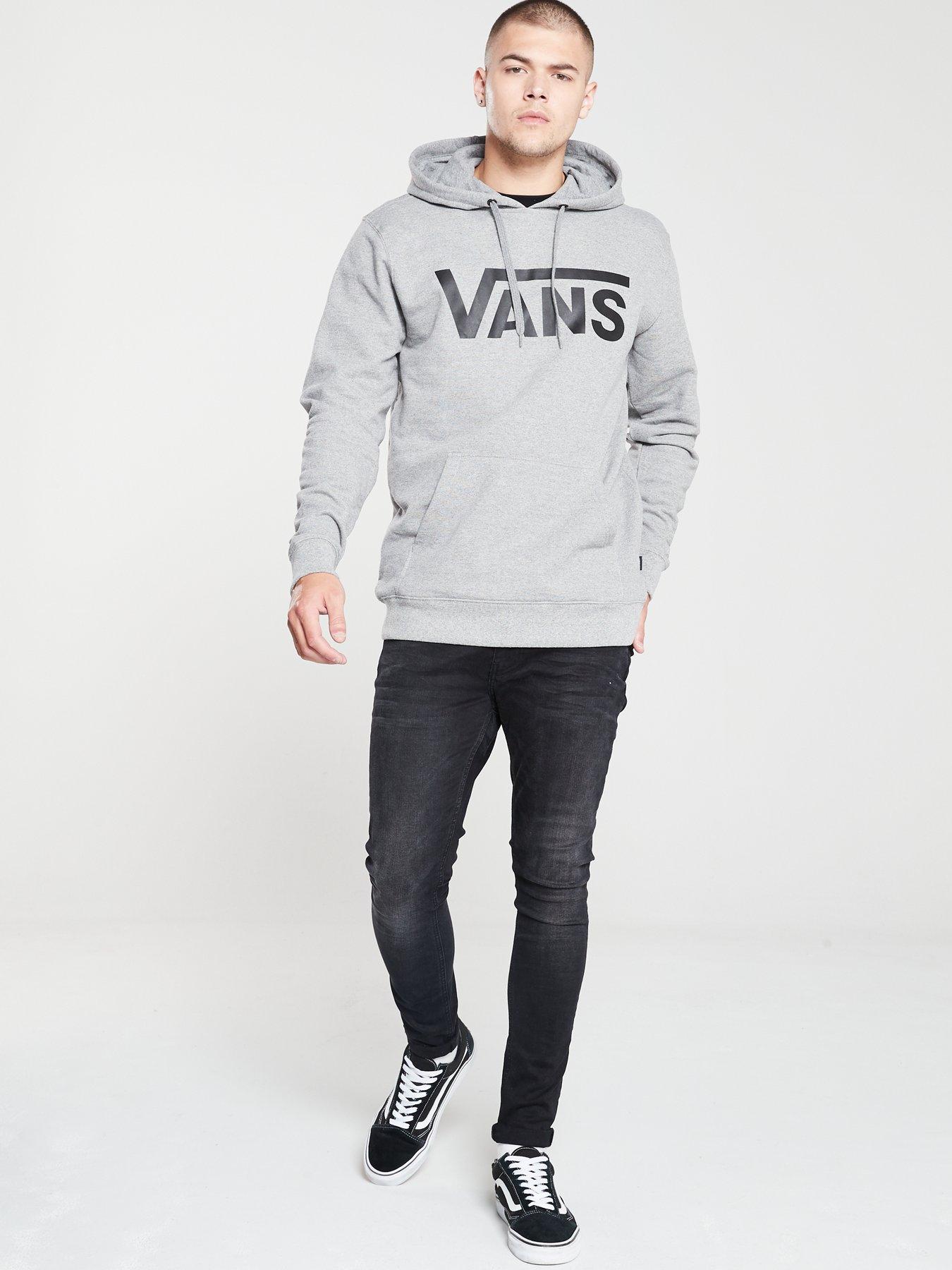 overschot passage spanning Vans Classic Pullover Hoodie - Grey/Black | Very Ireland