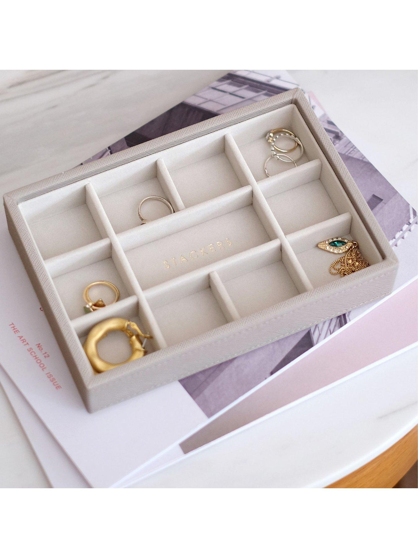 Image 2 of 2 of Stackers Mini 11 Section Tray - Taupe
