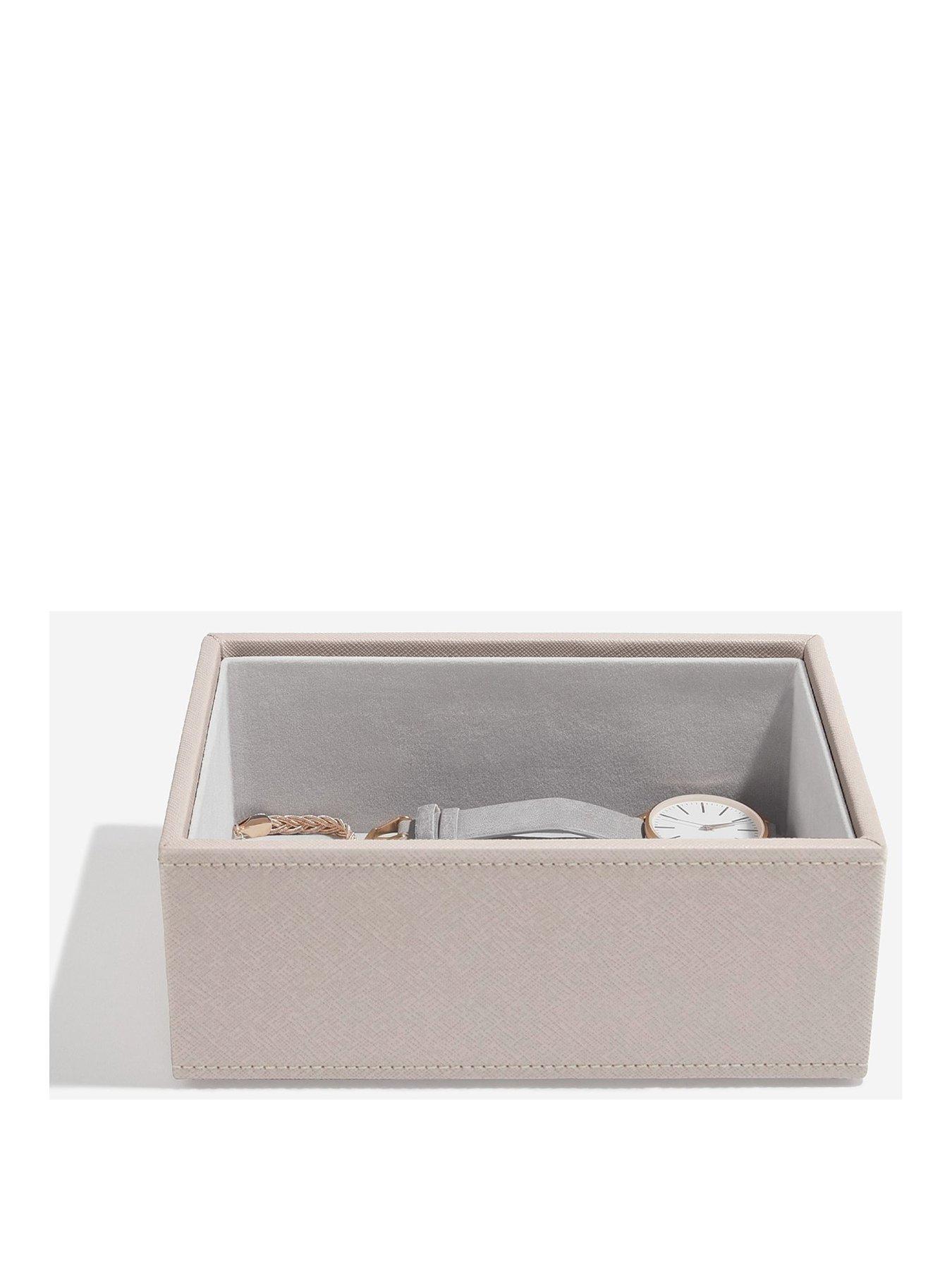 Image 1 of 2 of Stackers Stackers Mini Deep Open Tray - Taupe