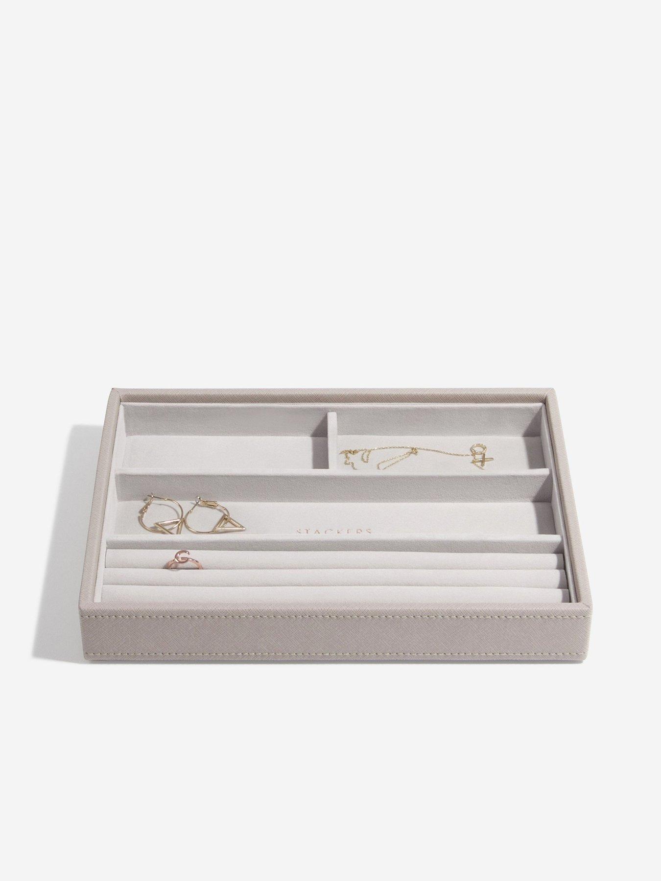 Image 2 of 3 of Stackers Classic 4 Section Tray - Taupe