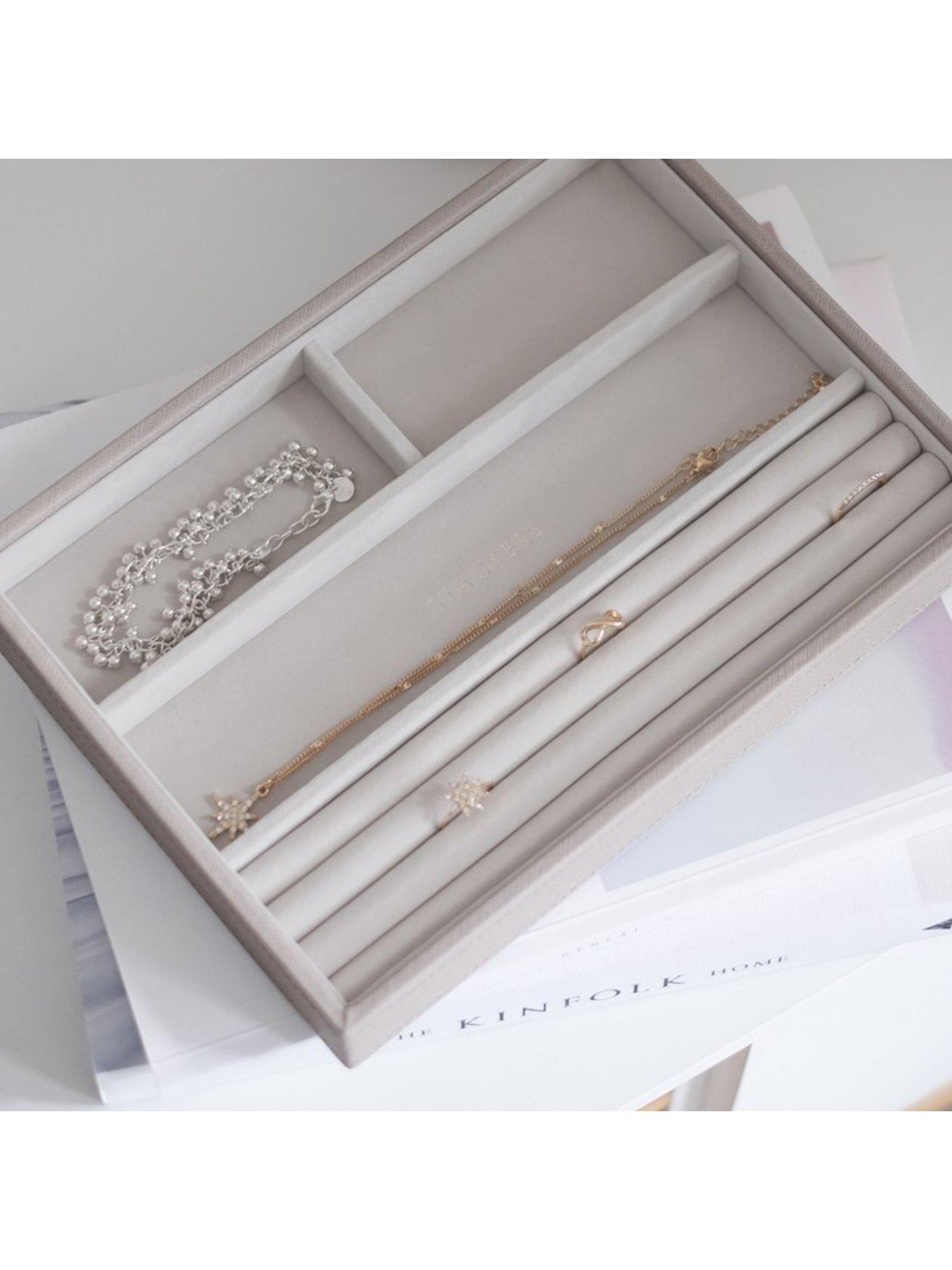 Image 3 of 3 of Stackers Classic 4 Section Tray - Taupe