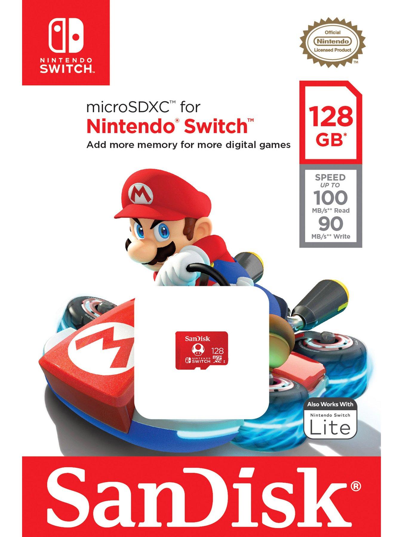 Image 7 of 8 of SanDisk 128GB microSDXC UHS-I card for Nintendo Switch