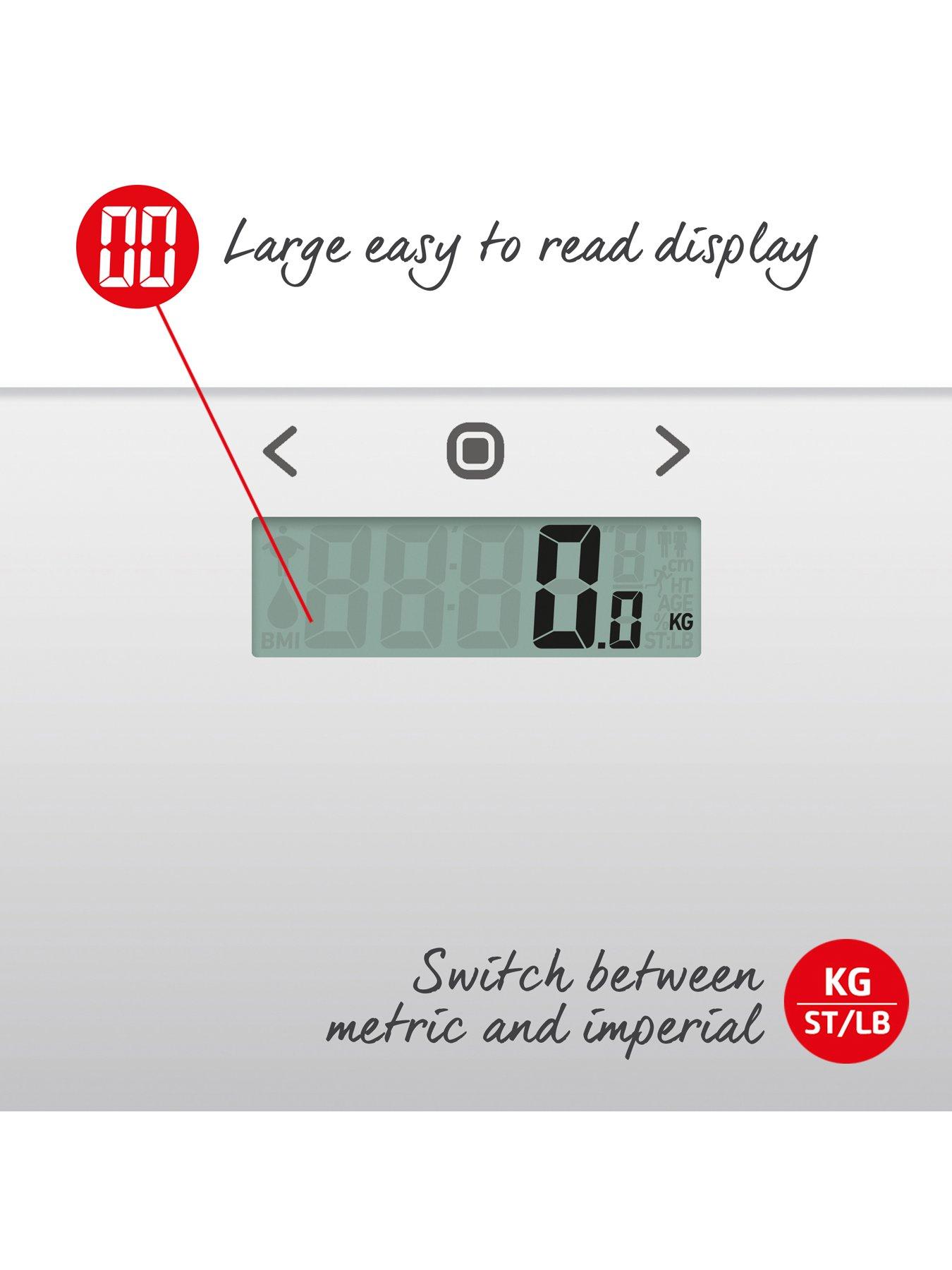 Image 2 of 2 of Salter Compact Analyser Personal Bathroom Scale