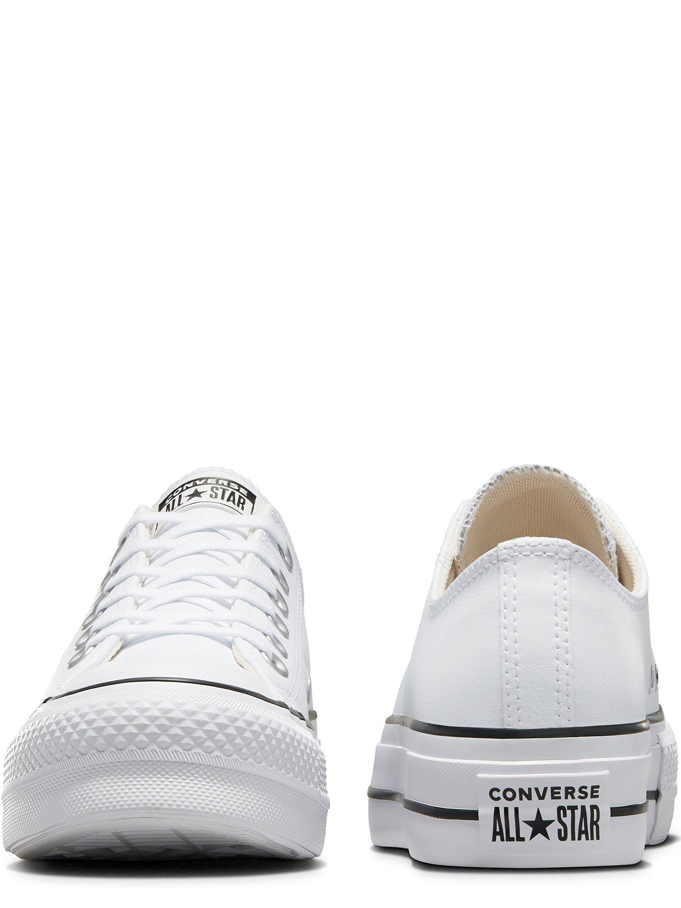 Chuck taylor all star store lift buckle leather low top