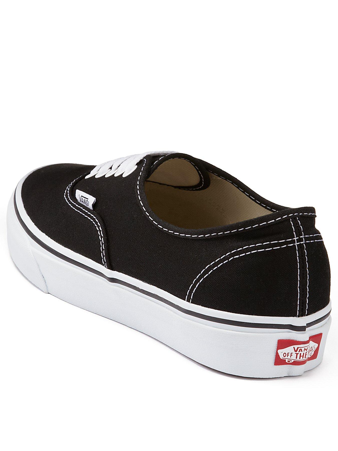 Image 2 of 4 of Vans Womens Authentic Trainers - Black