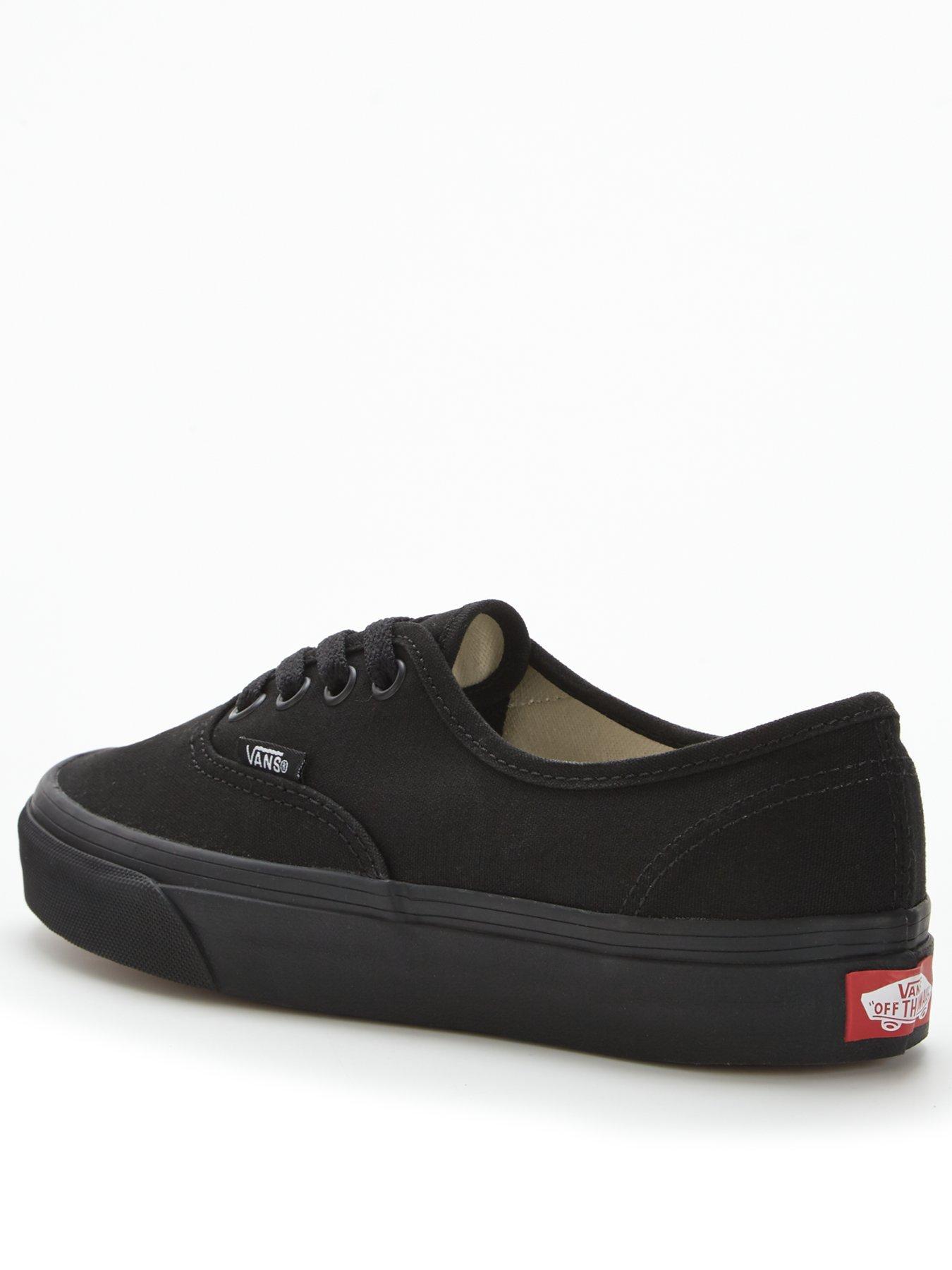 vans-womens-authentic-trainers-blackstillFront