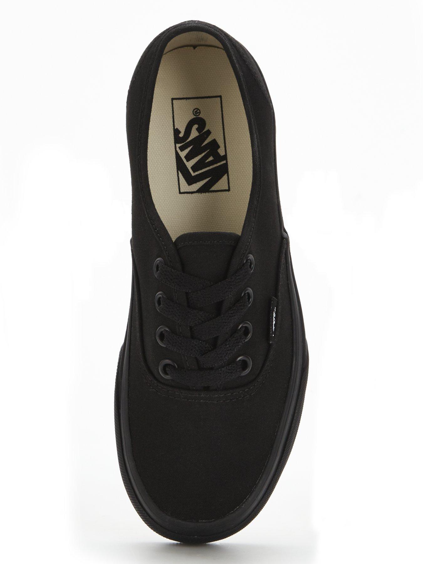 Image 4 of 6 of Vans Womens Authentic Trainers - Black