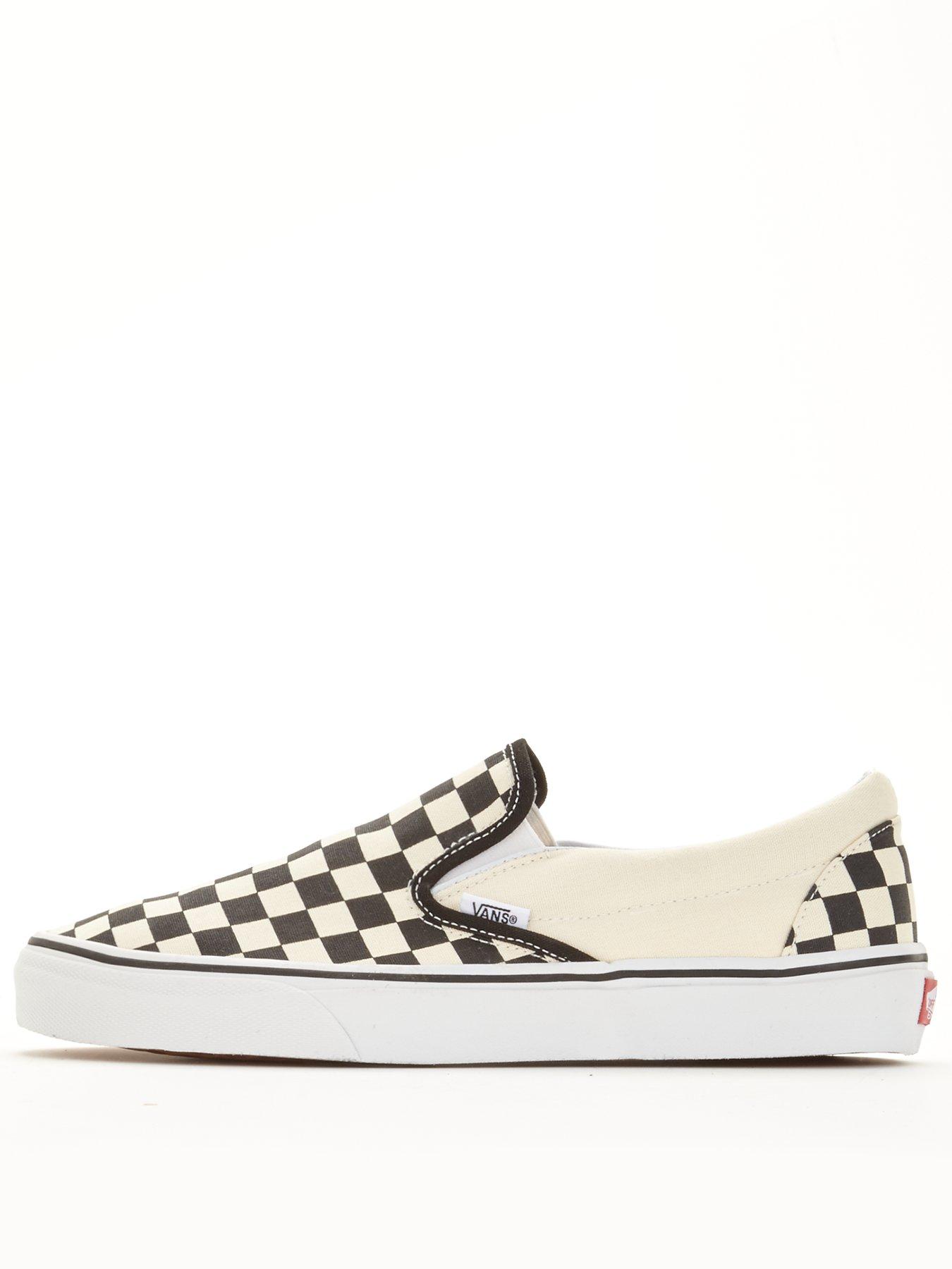 Image 3 of 6 of Vans Womens Classic Slip-On Trainers - Black/White