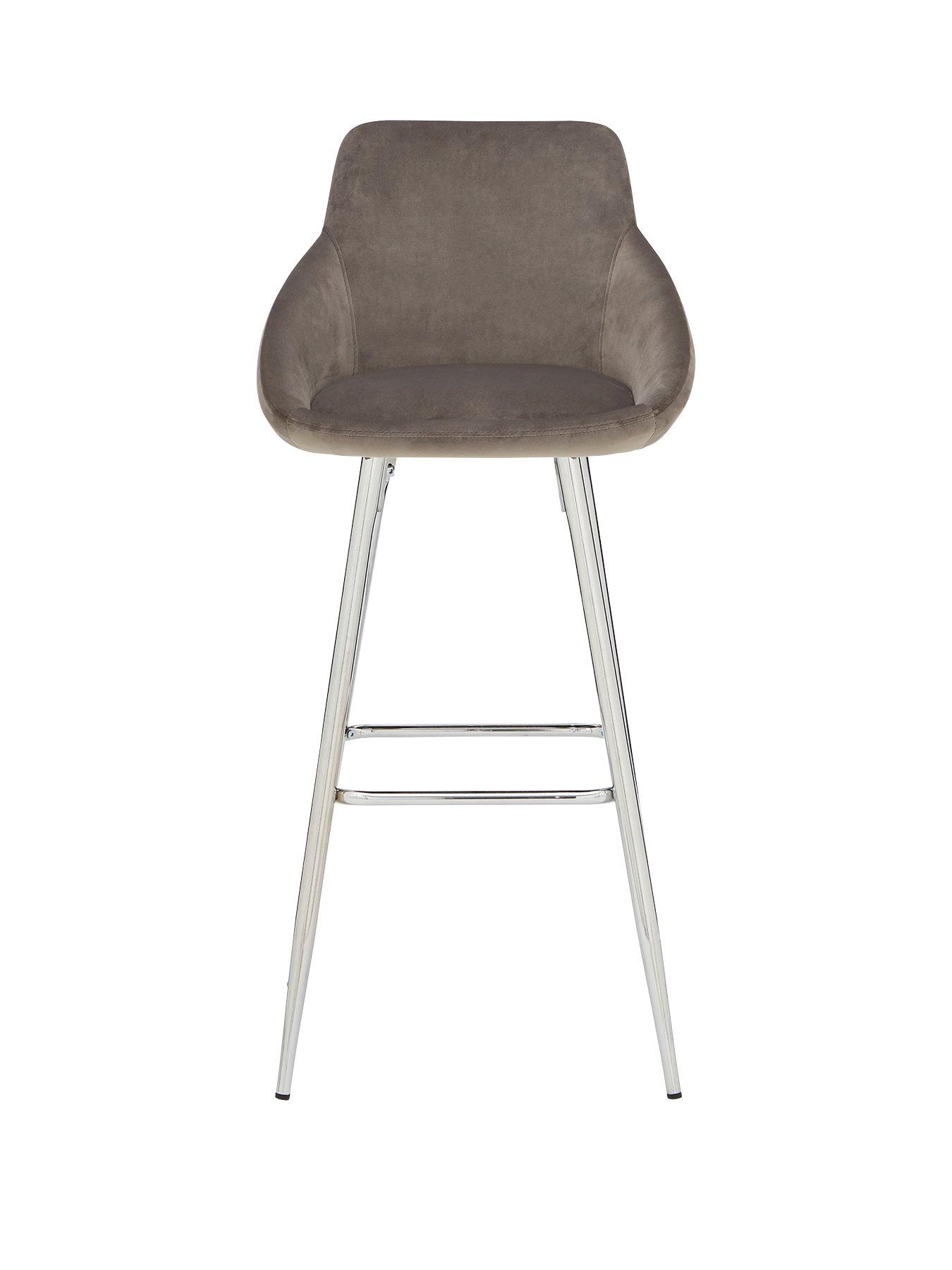 The Very Collection Dahlia Bar Stool - Grey - FSC® Certified