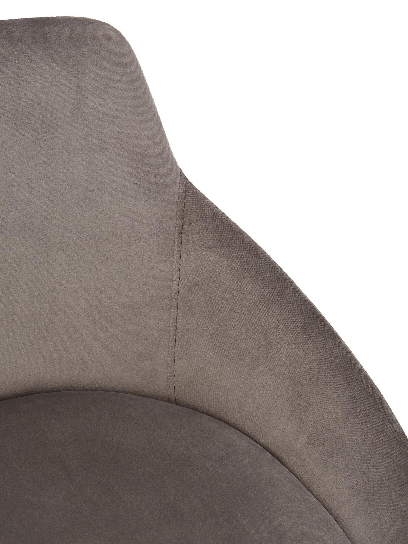 Image 4 of 4 of Very Home Dahlia Bar Stool - Grey&nbsp;- FSC&reg; Certified