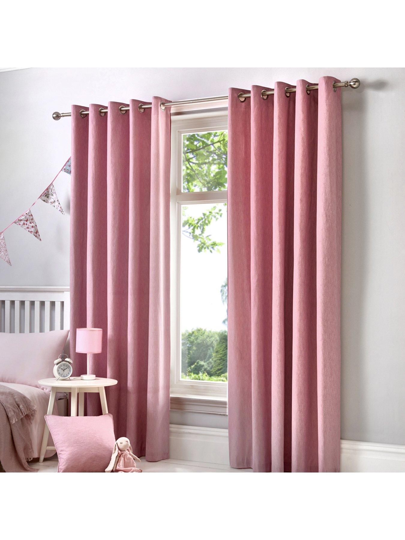 Fusion Sorbonne Lined Eyelet Curtains