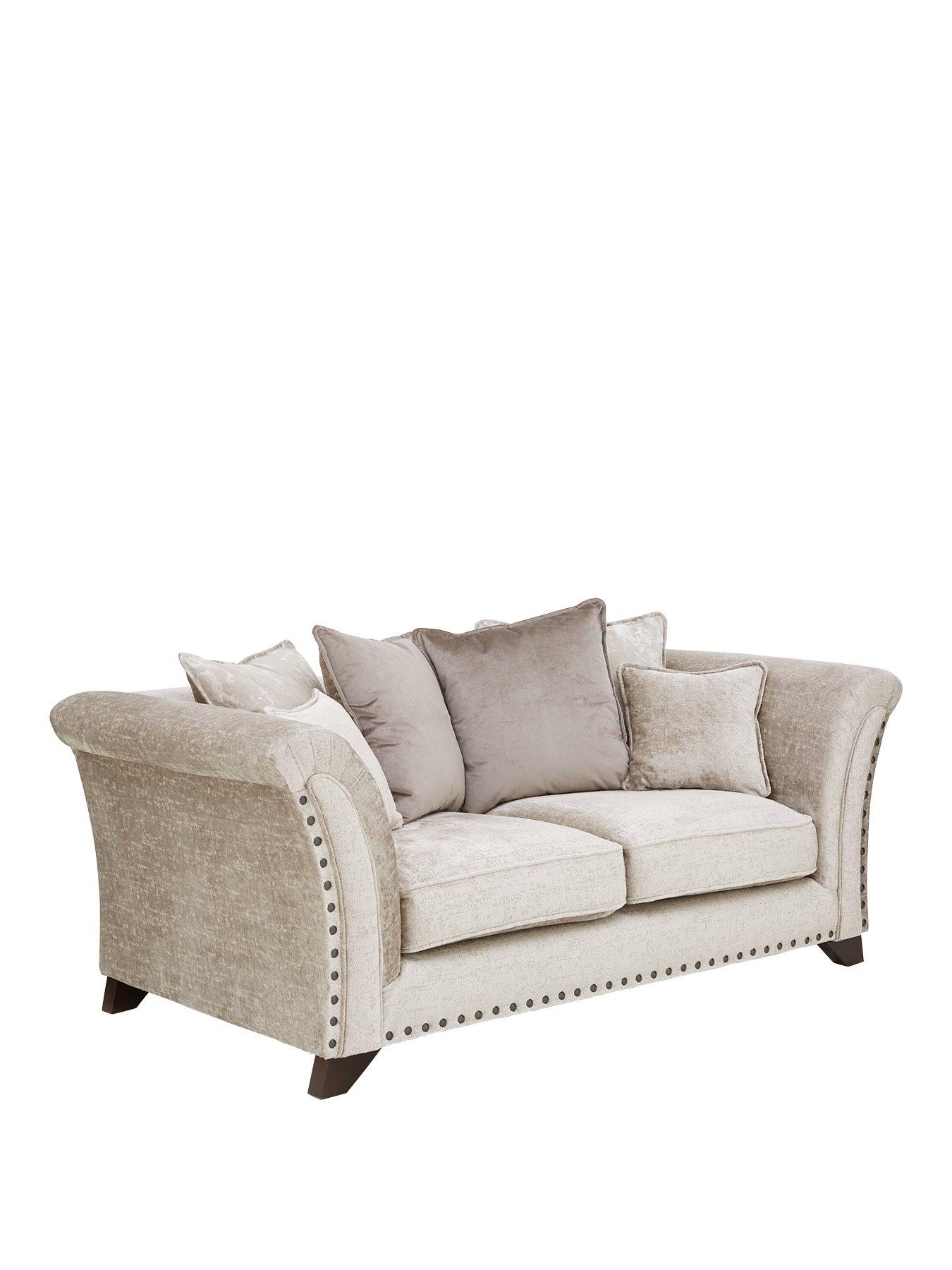 very-home-caprera-fabric-2-seater-scatter-back-sofaback