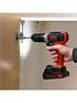 black-decker-18vnbsplithium-ion-cordless-drill-drive-with-2-batteries-amp-165-accessories-with-kitboxdetail