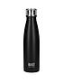 built-hydration-double-walled-stainless-steel-17oz-water-bottle-ndash-blackfront