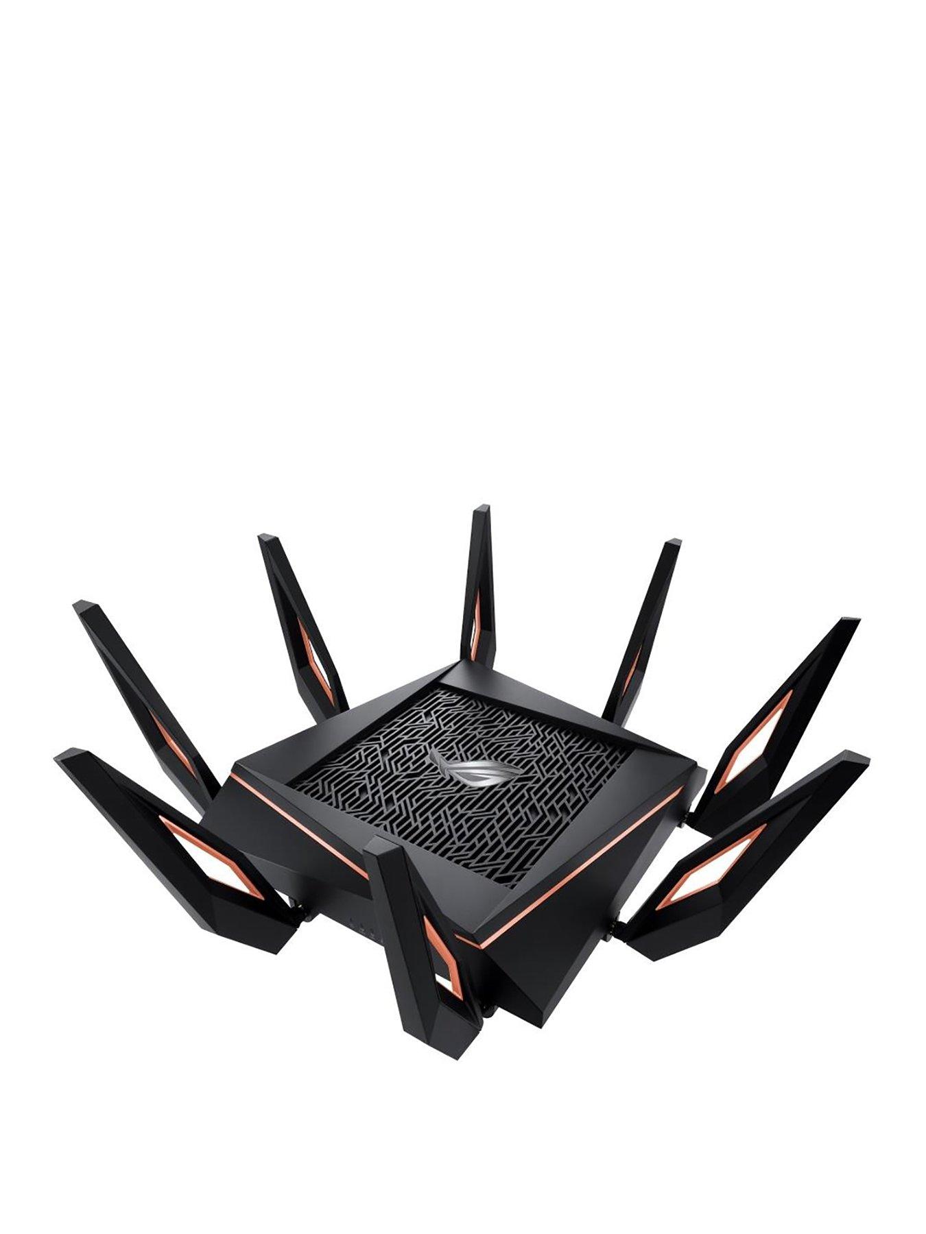 Image 2 of 5 of Asus GT-AX11000 Republic Of Gamers WiFi 6 Tri-Band Wireless AI Mesh Gigabit Gaming Router - PS5 compatible