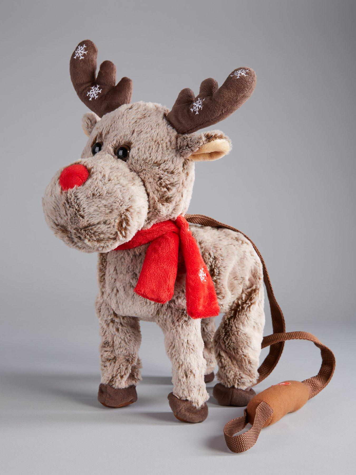 Image 2 of 5 of Festive Animated Walking and Singing Reindeer