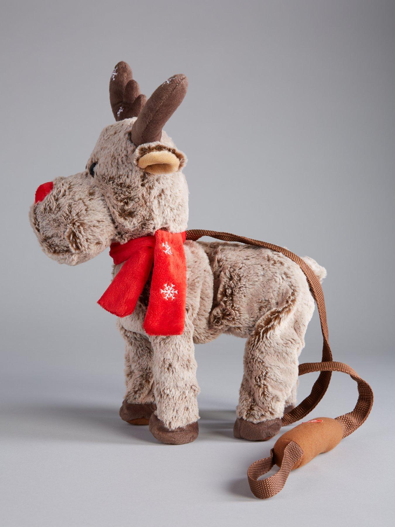 Image 3 of 5 of Festive Animated Walking and Singing Reindeer