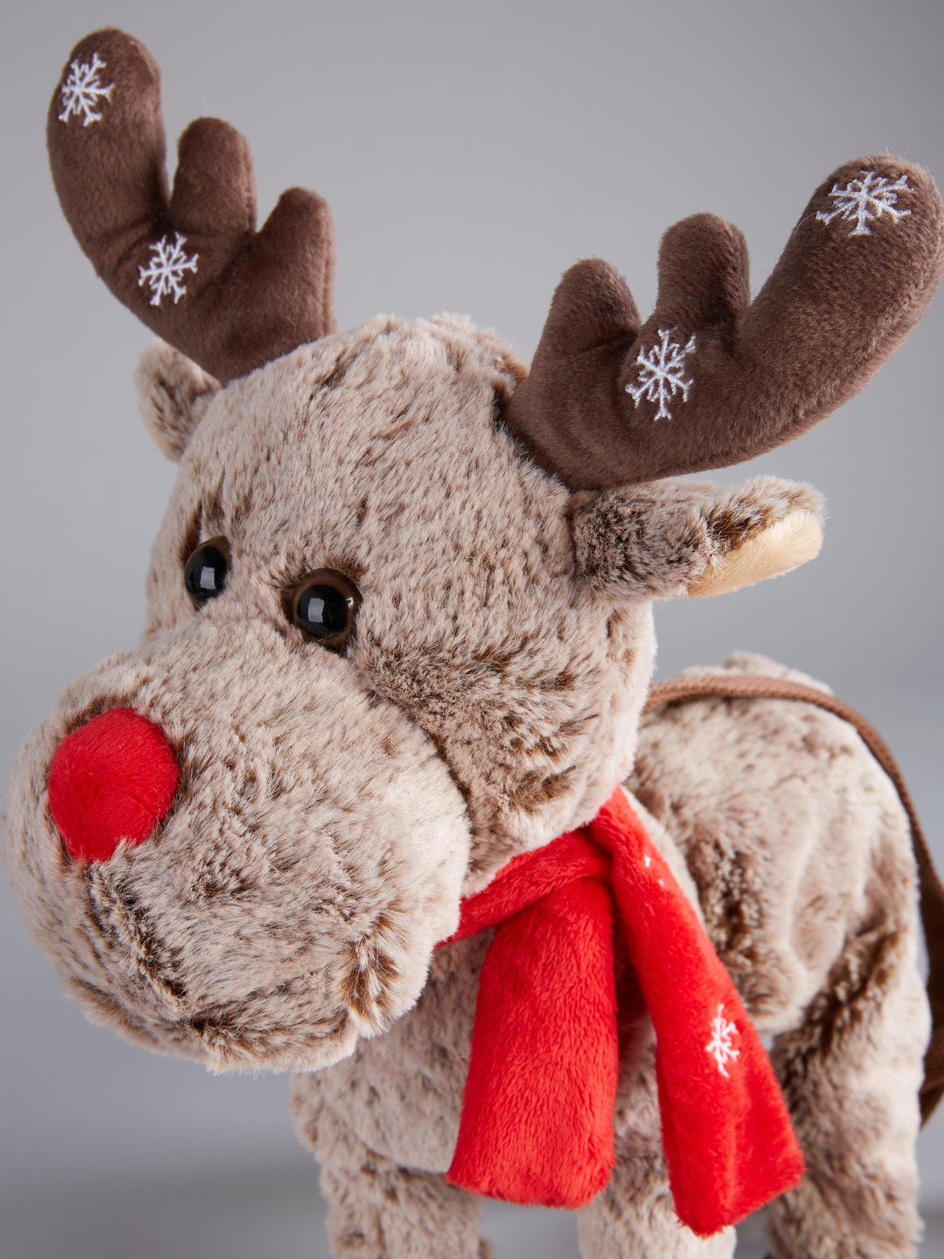 Image 4 of 5 of Festive Animated Walking and Singing Reindeer