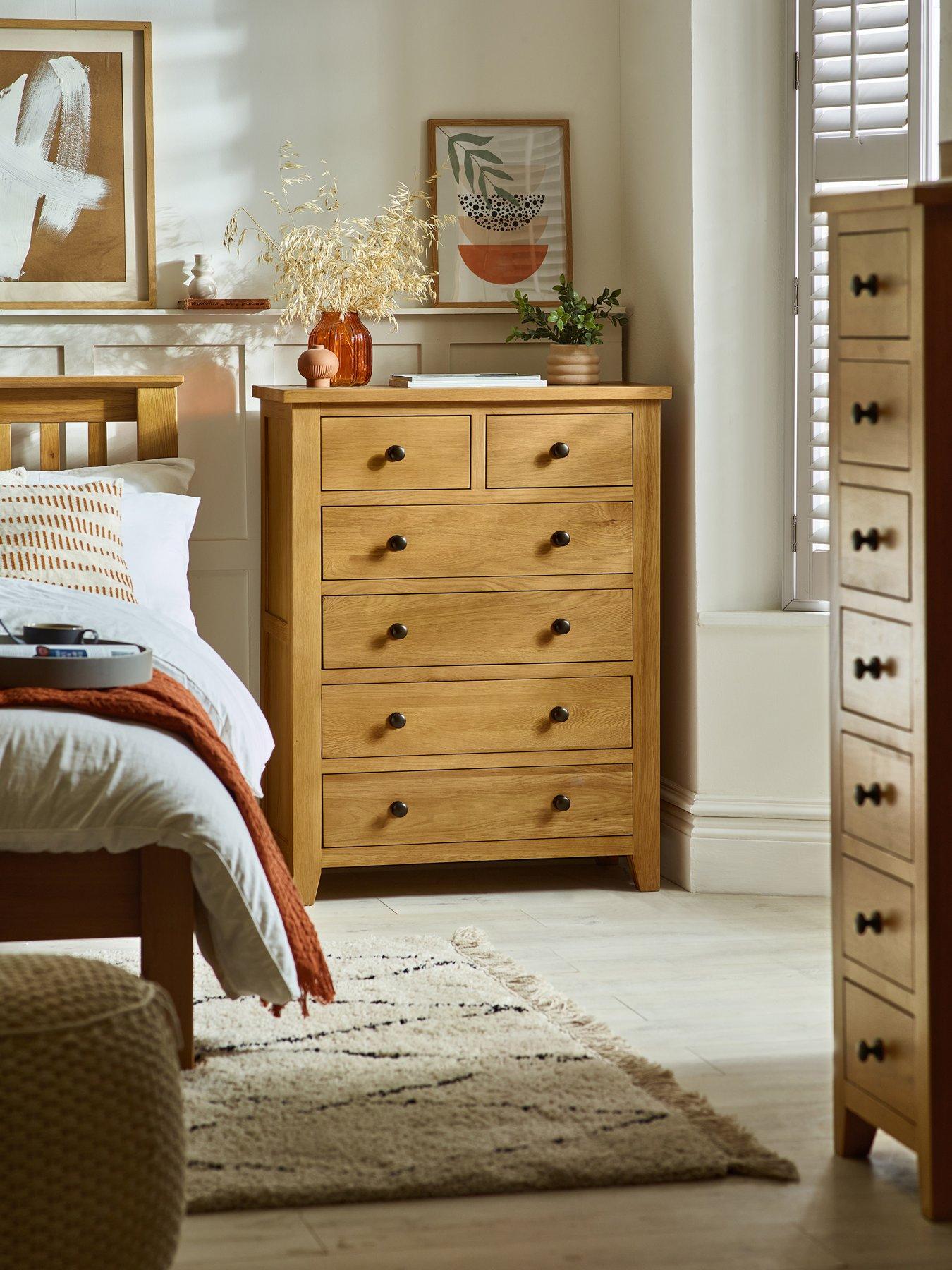 julian-bowen-marlborough-ready-assembled-4-2-drawer-chest