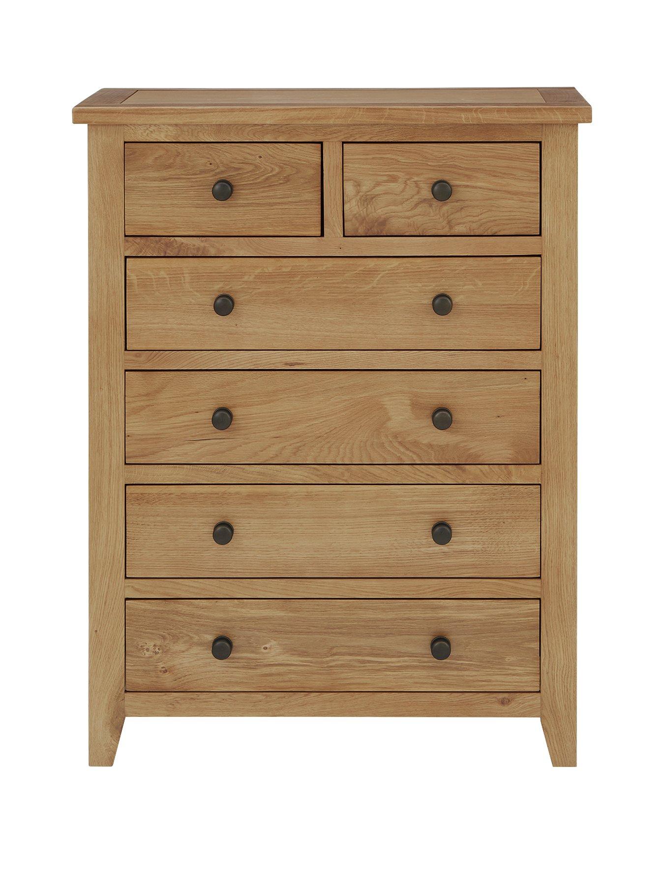undefined Marlborough Ready Assembled 4 + 2 Drawer Chest