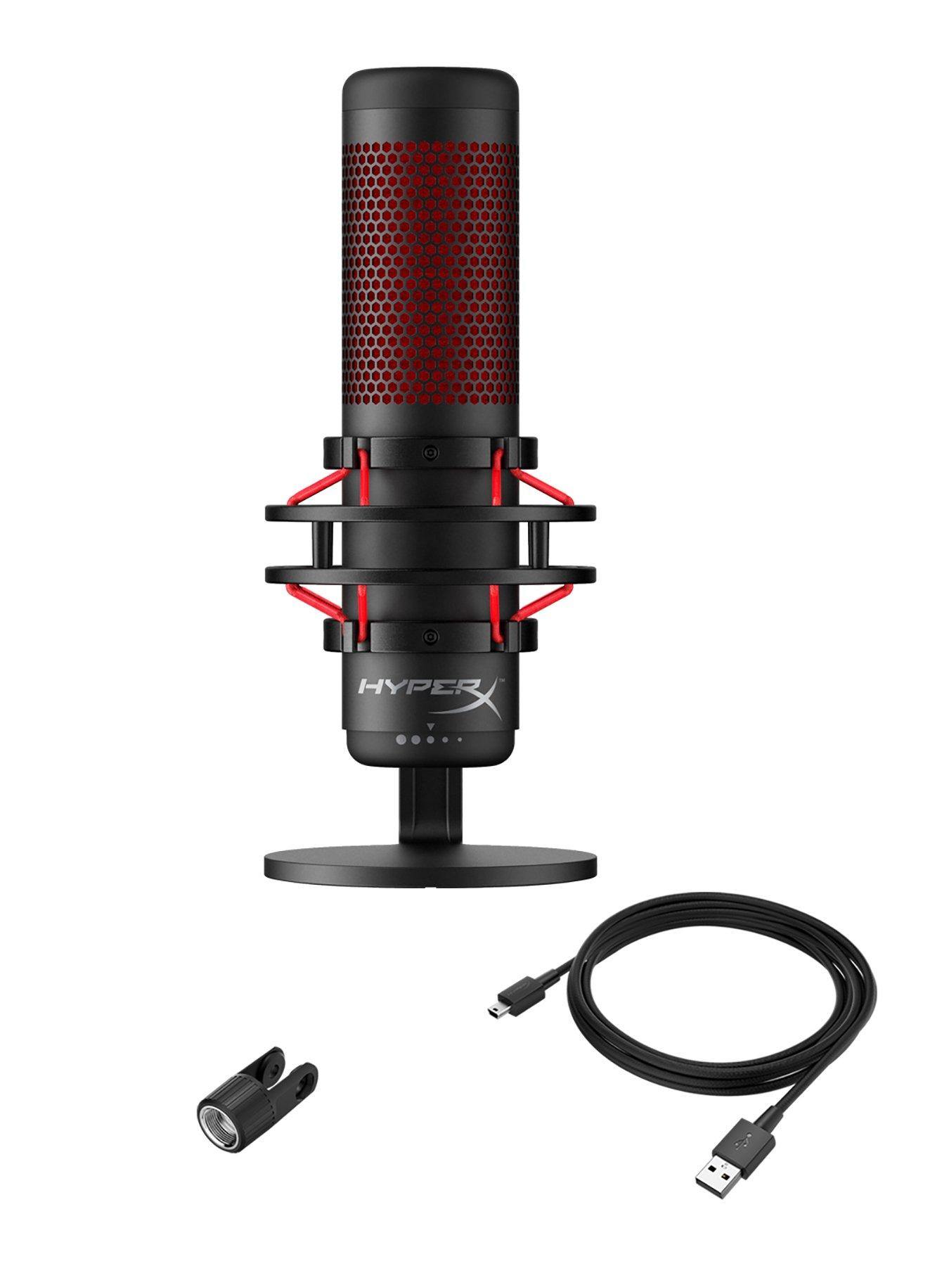 Quadcast usb 2025 condenser microphone