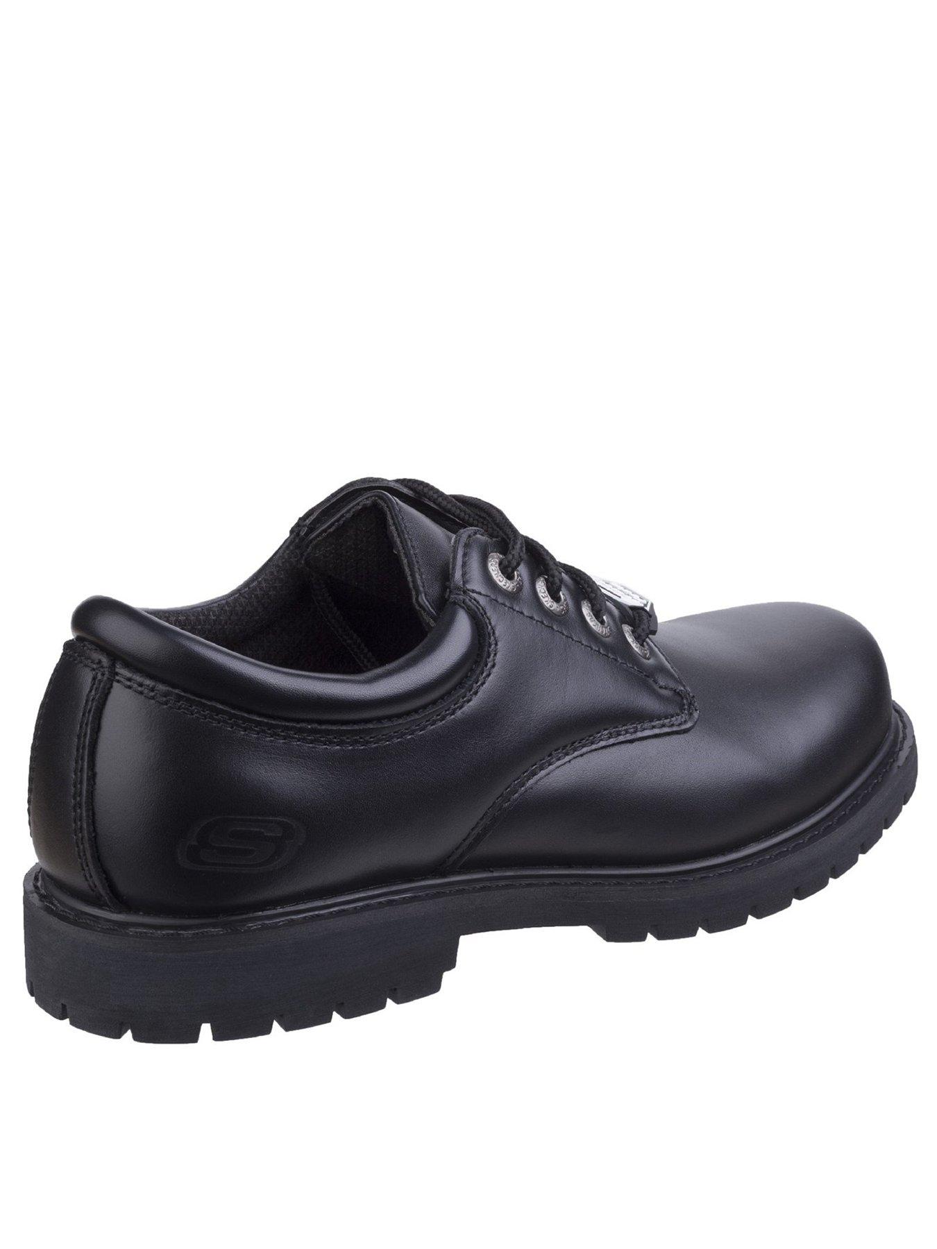 skechers-cottonwood-elks-lace-up-shoe-blackstillFront