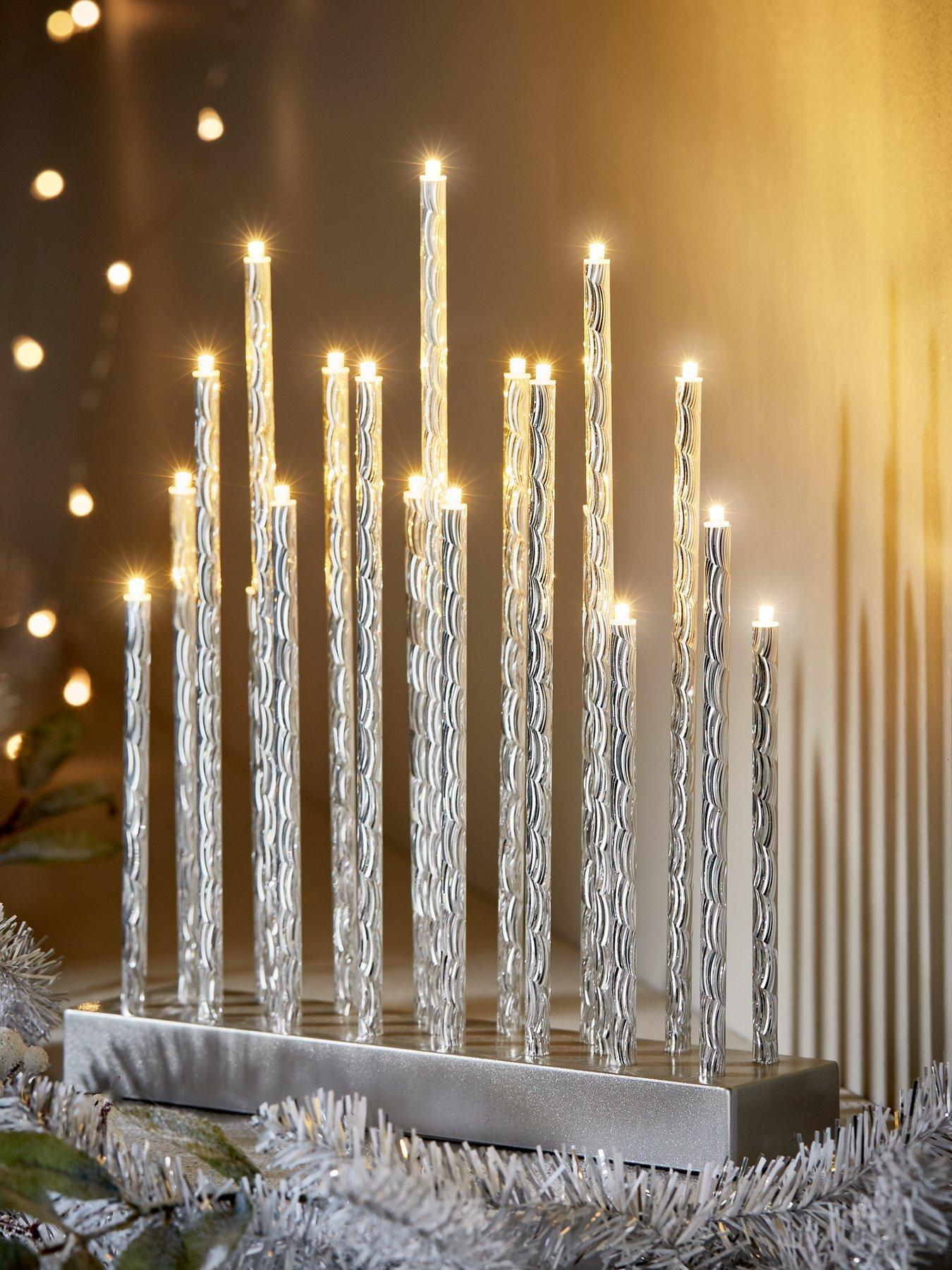 very-home-silver-tube-table-lights-christmas-decoration