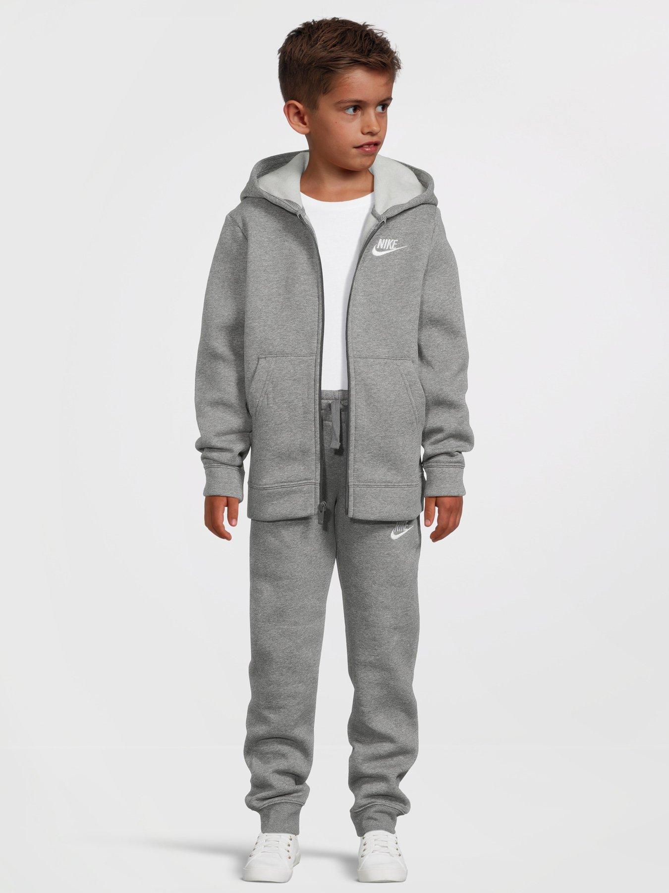 Fugtig emulering Dangle Nike Sportswear Kids Core Tracksuit Jogger Set - Dark Grey | Very Ireland