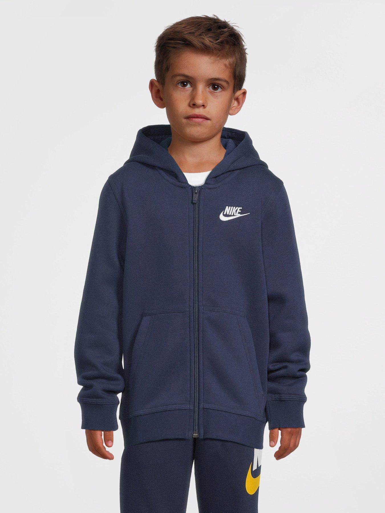 Nike Kids NSW Hoodie Full Zip Club Navy Very Ireland