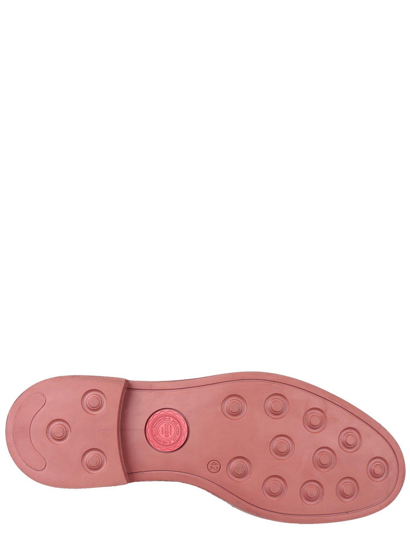 Image 4 of 5 of Base London Base London Woburn Hi-shine Lace Up Brogue Shoe