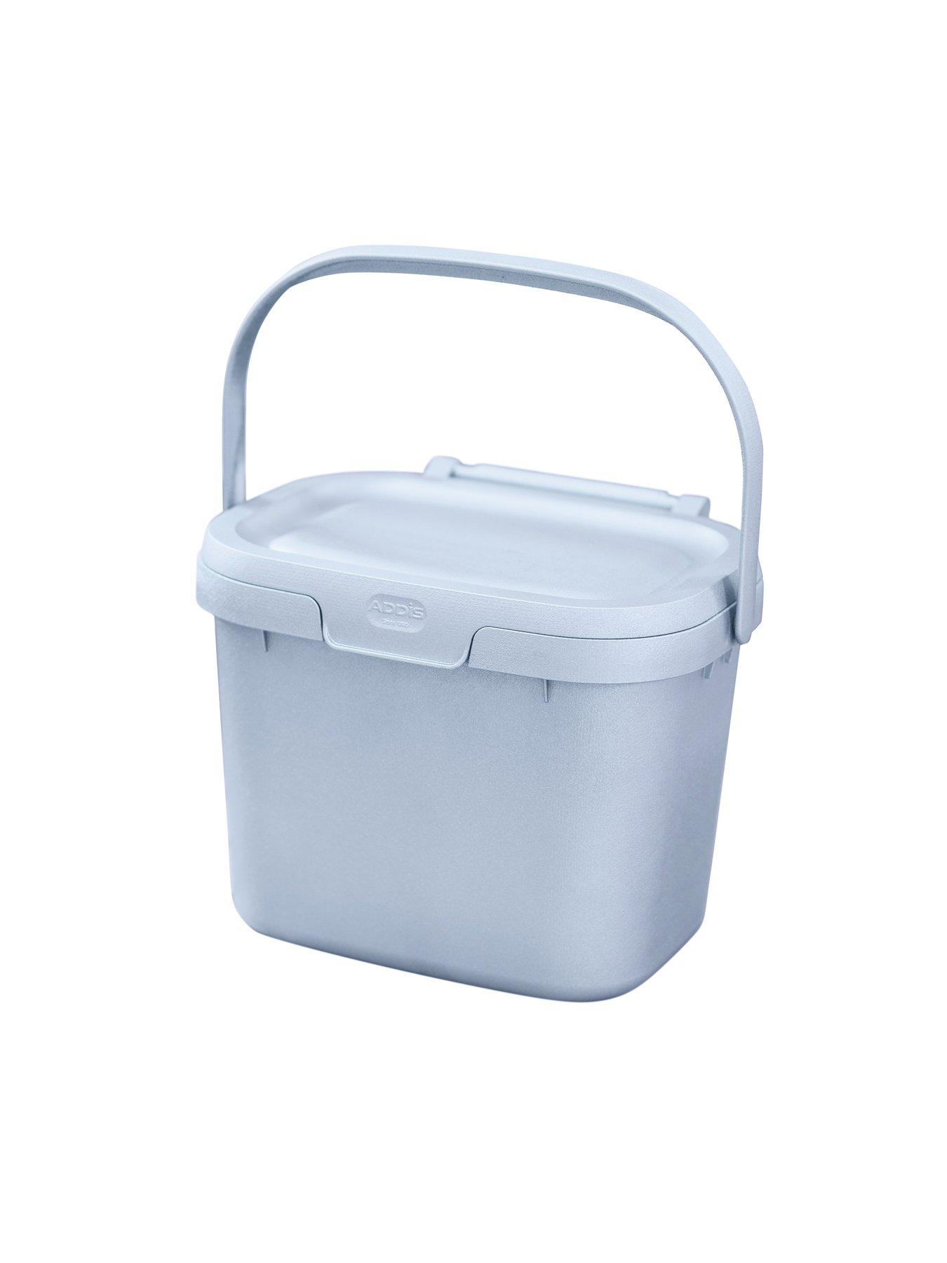 addis-compost-food-caddy-bin-with-60-compostable-liner-bagsstillFront